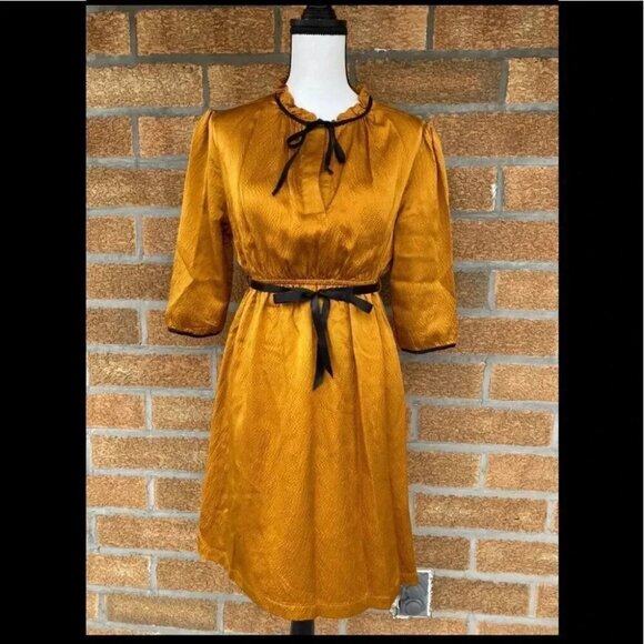 Miguelina silk dress size medium - Picture 1 of 12